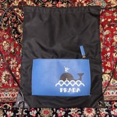 M*A様 【PRADA】ナイロン×レザー バックパック リュック A4 クジラ
