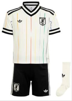 adidas サッカー日本代表 ユニフォーム アウェイ 3点セット【110cm 