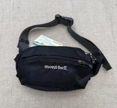 mont-bell ウエストポーチ ブラックのサムネイル
