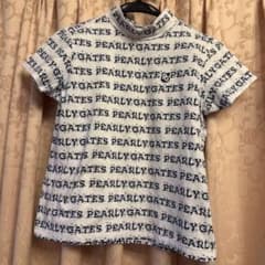 PEARLY GATES モックネックシャツ 総柄 ホワイトのサムネイル