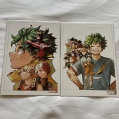 THE ジャンプショップ 神保町 ヒロアカ A5 ポストカード THEジャンプショップ 神保町 ヒロアカ A5ポストカード 2種 | Mercari