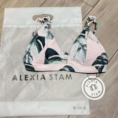 【alexiastam】　新品　水着　ボタニカル柄　モンステラ　sのサムネイル