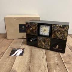 E-3 ジャンク品 昭和レトロ アンナ・ラスカリ 置時計 卓上時計 小物