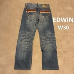 EDWIN エドウィン 444XVS ダメージ加工 デニムパンツ W30 - メルカリ