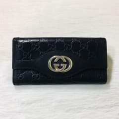 早い者勝ち GUCCI グッチ 長財布 二つ折り インターロッキングG シマ