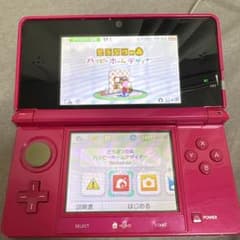 Nintendo 3DS 本体 ピンク 【ジャンク品】のサムネイル
