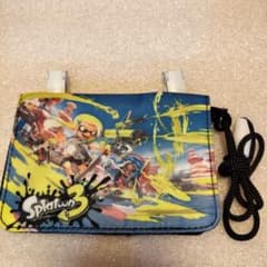 Splatoon 3 Mini Outing Wallet, Brand New, Unused, with Neck Cord, No Label - Great Deal!