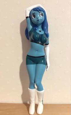 ステッカー付 KENTOO Racing Girls ソフビ フィギュアのサムネイル