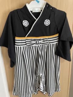 【80センチ】袴ロンパース【男の子向け】のサムネイル