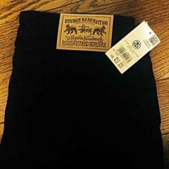 新品 タグ付き stussy women ブラックデニムのサムネイル