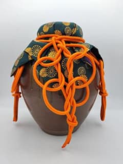 b487 飾り壷（茶壺） 丹波 尾中窯 市野克作 木箱 茶道具 古物 - メルカリ