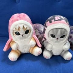 mofusand 桜満開 マスコット 2種セット モフサンド サメにゃん - メルカリ