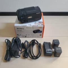 SONY FDR-AX30 4K Video Camera with 2 Batteries