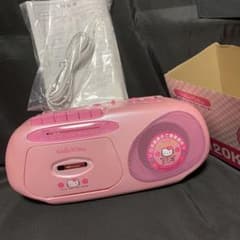 ハローキティ モノラル ラジカセ RM-120KT 未使用 ハローキティ モノラル ラジカセ RM-120KT 未使用 - メルカリ