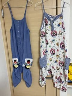 ジャム　逆さテンチョウ　サロペット2枚　半額以下