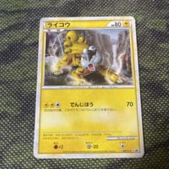 ライコウ：「ポケモンカードゲームLEGEND パーフェクトセット