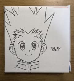 곤 캔버스 보드 HUNTER × HUNTER 이치 반 쿠지
