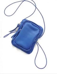 Bright blue diagonal pouchのサムネイル