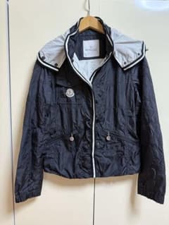 値下げ交渉可！MONCLER モンクレール黒ナイロンジャケットM相当のサムネイル