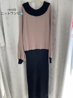 rienda ニットワンピースのサムネイル