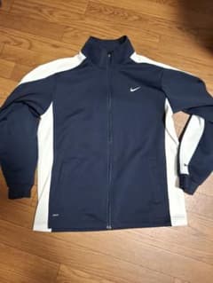 NIKE ナイキ ジャージ トラックジャケット ネイビー ホワイトのサムネイル