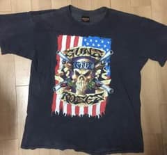 GUNS Ｎ' ROSES 1991年 希少BROCKUM 黒タグTシャツのサムネイル
