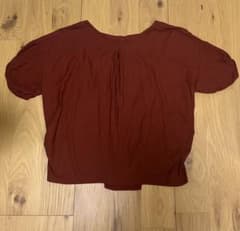 メルローズ　MELROSEバックレースアップ 半袖Tシャツのサムネイル