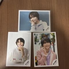 なにわ男子 大西流星 公式写真 3枚セットのサムネイル