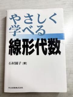 やさしく学べる線形代数 石村園子のサムネイル