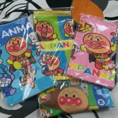 アンパンマン タオルハンカチ ハンカチ セットで！のサムネイル