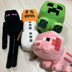○マインクラフト マイクラ BIGぬいぐるみ まとめ売り 4体セット