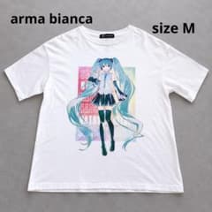 arma bianca 初音ミク 半袖Tシャツ M ボカロ キャラクター