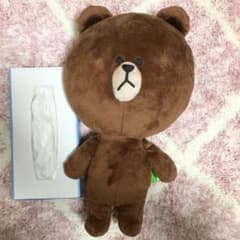 プライズ限定！ ブラウン ぬいぐるみ LINEのサムネイル