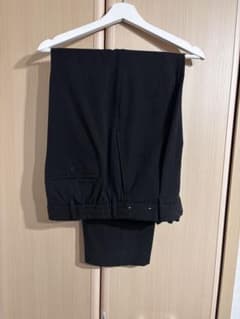 ユニクロ　タックワイドパンツ　Lのサムネイル