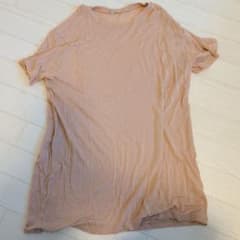 Baserange　クルーネック 半袖 Tシャツ ピンクベージュ Mのサムネイル