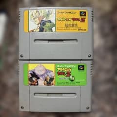 動作確認済み】スーパーファミコン ソフト ドラゴンボールZ 2本セット