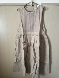 Samansa Mos2 's 綿麻ピンタックレースノースリエプロン Samansa Mos2 home's 綿麻ピンタックレースノースリエプロン - メルカリ