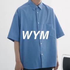 【WYM LIDNM】TENCEL WIDE HALF SLEEVE SHIRT