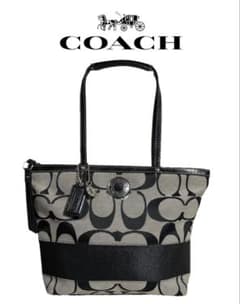 ✨新品未使用✨COACH コーチ F19045 シグネチャー トートバッグのサムネイル