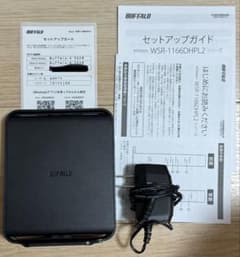 BUFFALO Wi-Fiルーター WSR-1166DHPL2 動作済 初期化済のサムネイル