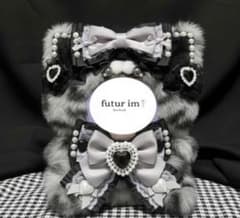 11-12cm 着ぐるみ 再販 ねこ耳 ぬい服 おすわりぬい服 ハンドメイド
