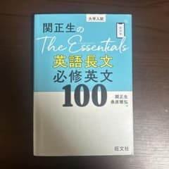 関正生のThe Essentials 英語長文必修英文100のサムネイル