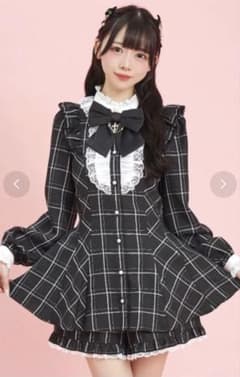 シークレットハニー　アクセサリーリボンレースフリルセットアップのサムネイル