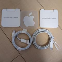 Apple純正 Lightningケーブル 2本セットのサムネイル