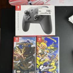 NintendoSwitch純正プロコン　カセットセットのサムネイル