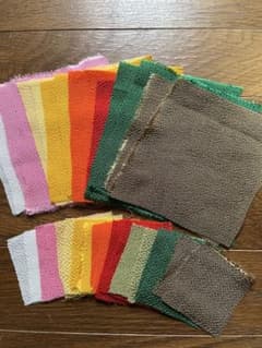 ハンドメイド用 ちりめん生地 はぎれセット 多色のサムネイル