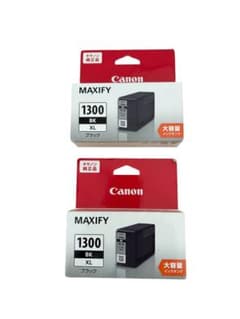Canon PGI-1300XL BK 純正インクカートリッジ 大容量 期限切れ - メルカリ