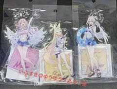 ミカ セイア ナギサ アクリルスタンド 3種 水着 ブルアカ ブルー