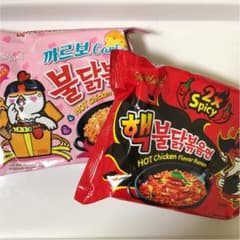 プルダックポックンミョン カルボナーラ 超辛のサムネイル