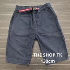 THE SHOP TKハーフパンツ 130cm ネイビーのサムネイル